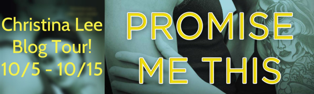 promise me this christina lee blog tour banner