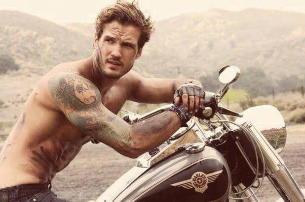 hot biker guy