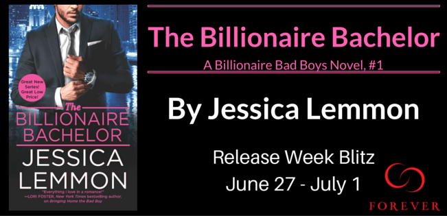 The Billionaire Bachelor by Jessica Lemmon Blitz Tour Banner