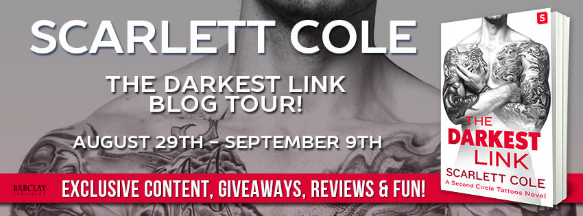 The Darkest Link Scarlett Cole Tour Banner