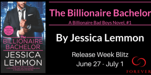 The Billionaire Bachelor by Jessica Lemmon Blitz Tour Banner